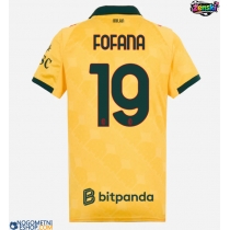 Ženski Nogometni dresi AC Milan Youssouf Fofana #19 Tretji 2025-26 Kratek Rokav